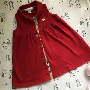 Burberry baby girl dress